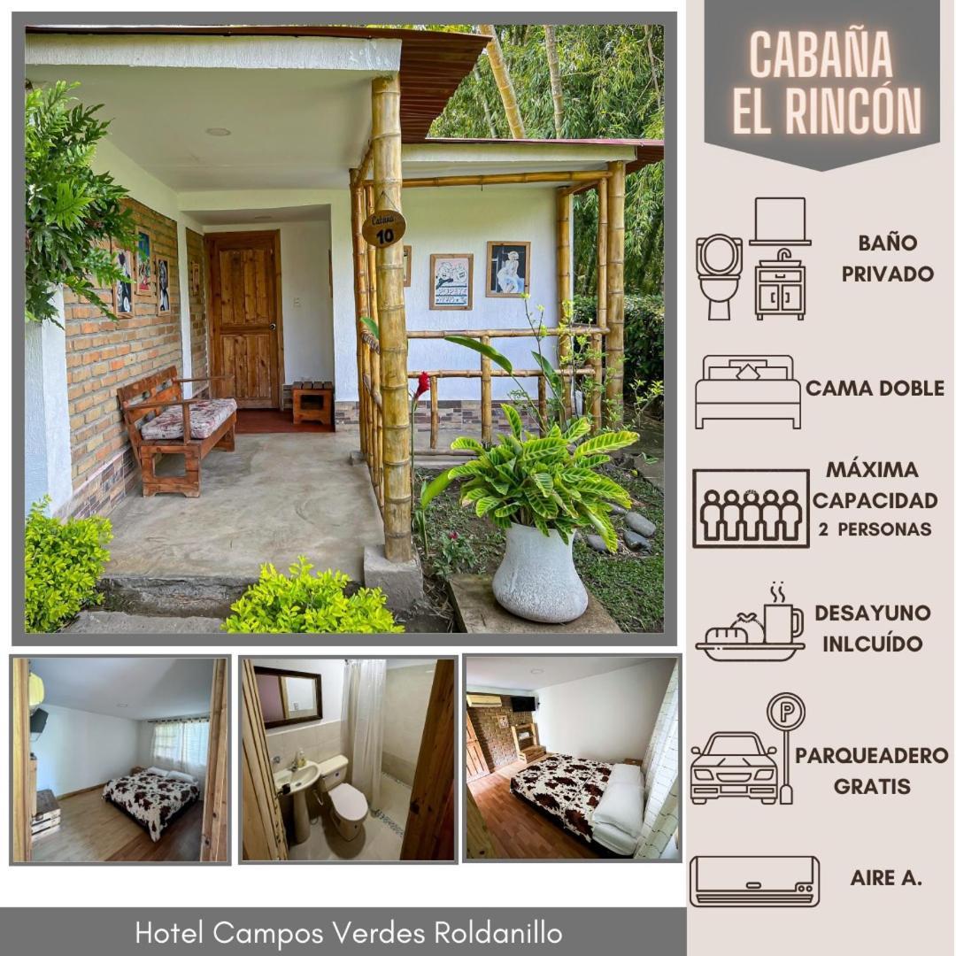 Hotel Campestre Campos Verdes Roldanillo Eksteriør bilde